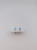 Aquamarin Ohrstecker S925