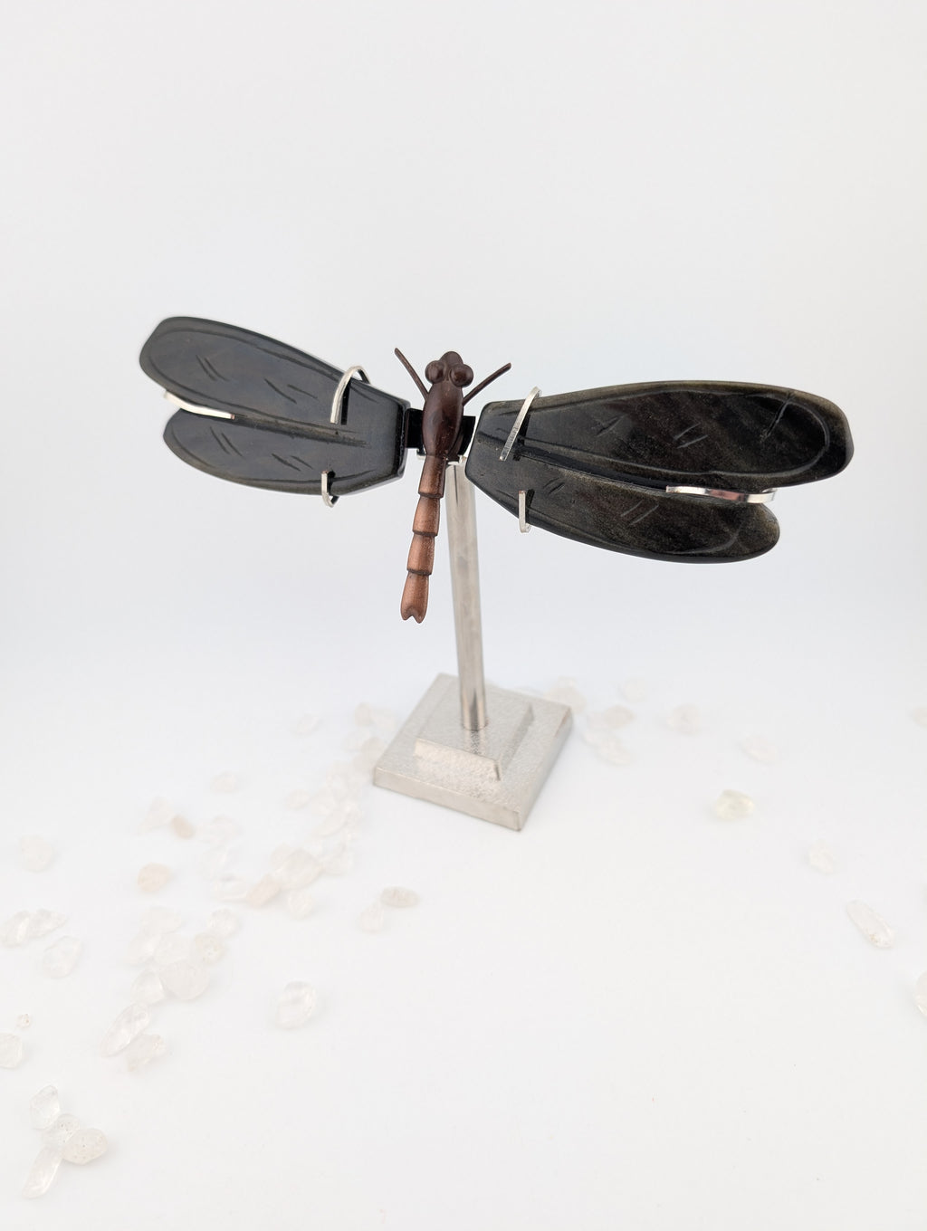 Gold Obsidian Libelle