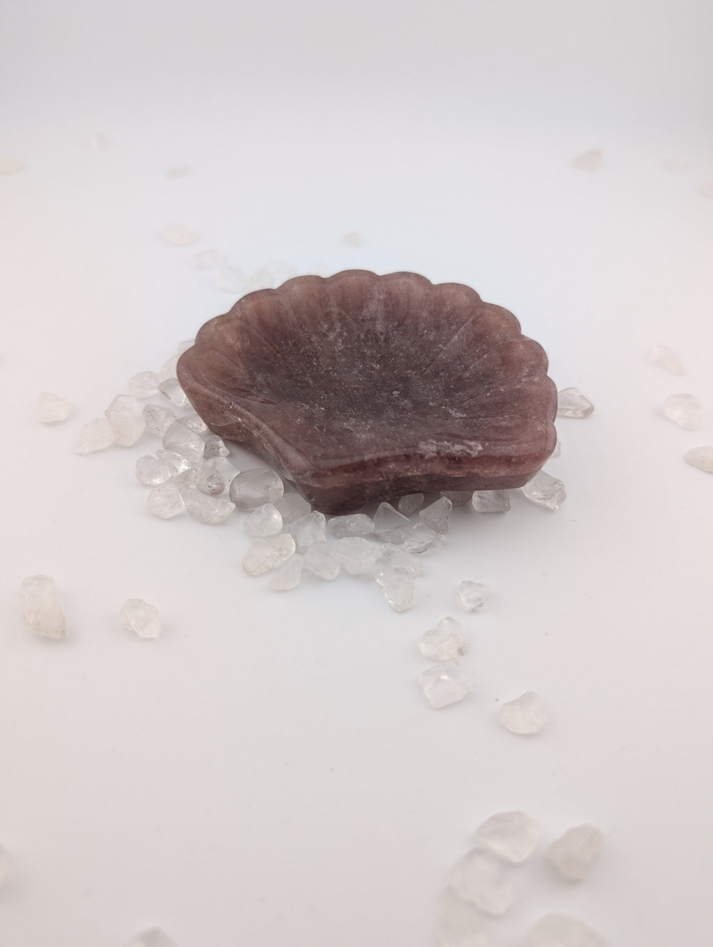 Erdbeerquarz Schale