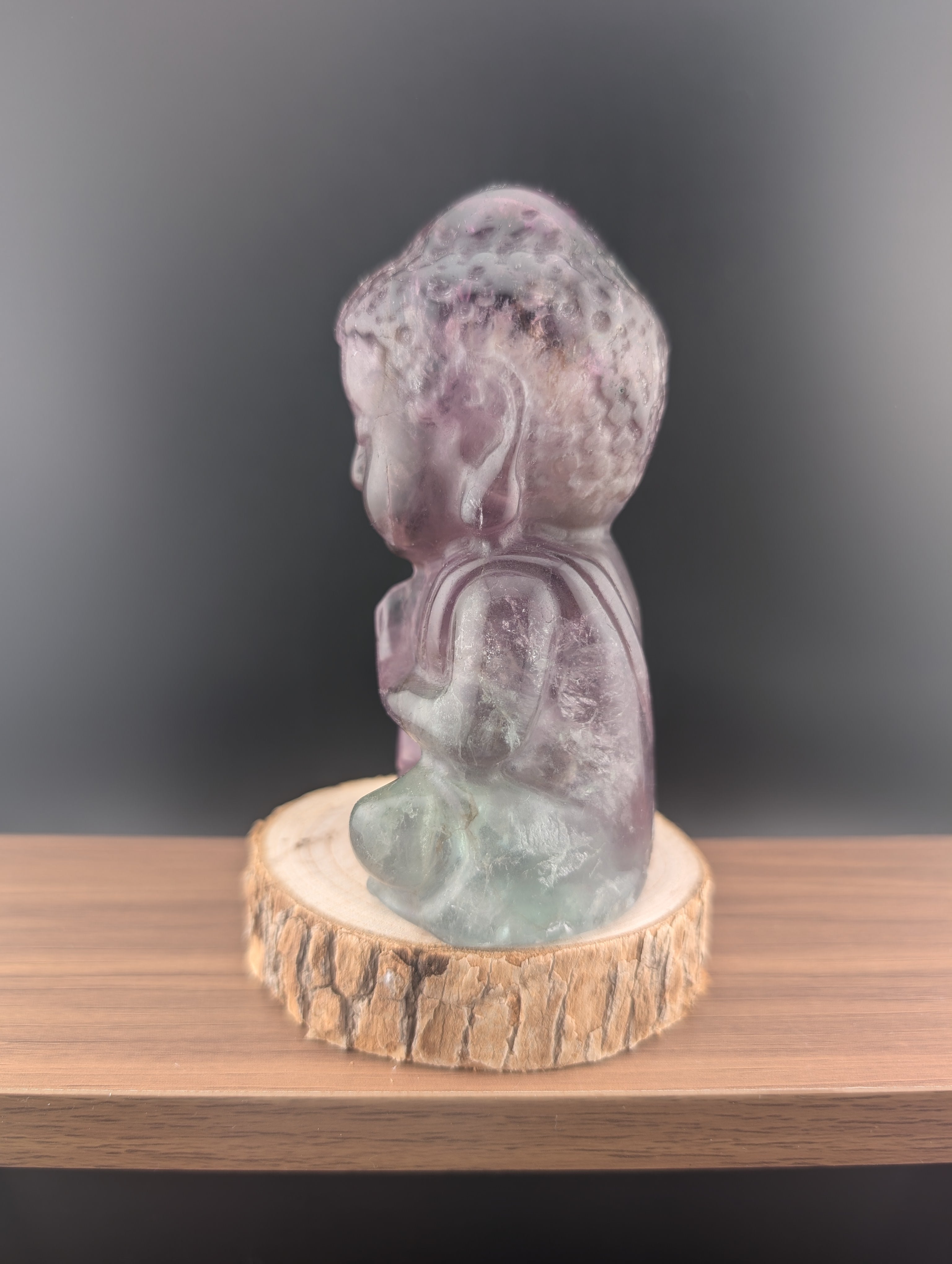 Fluorit Buddha
