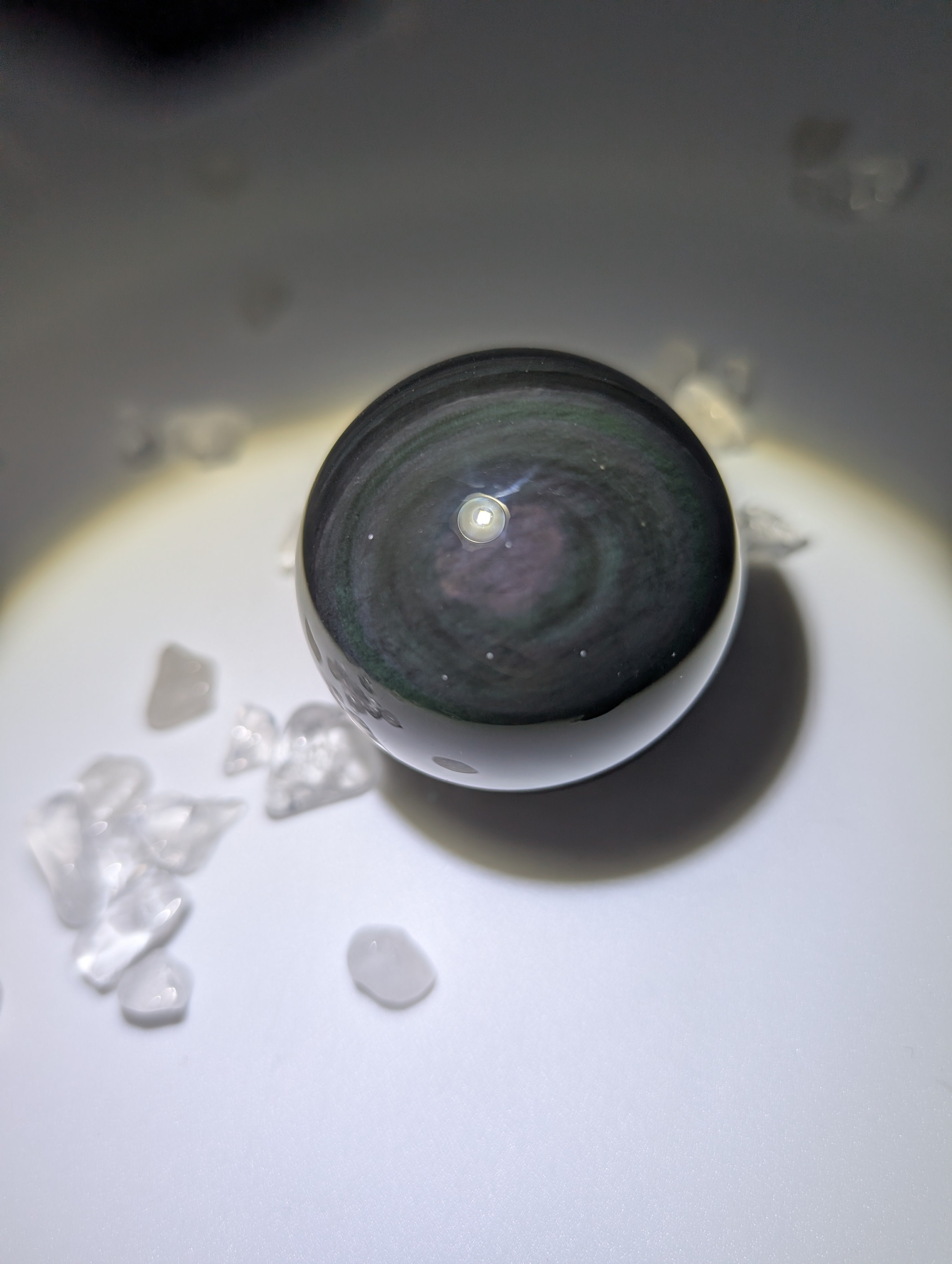 Regenbogen Obsidian