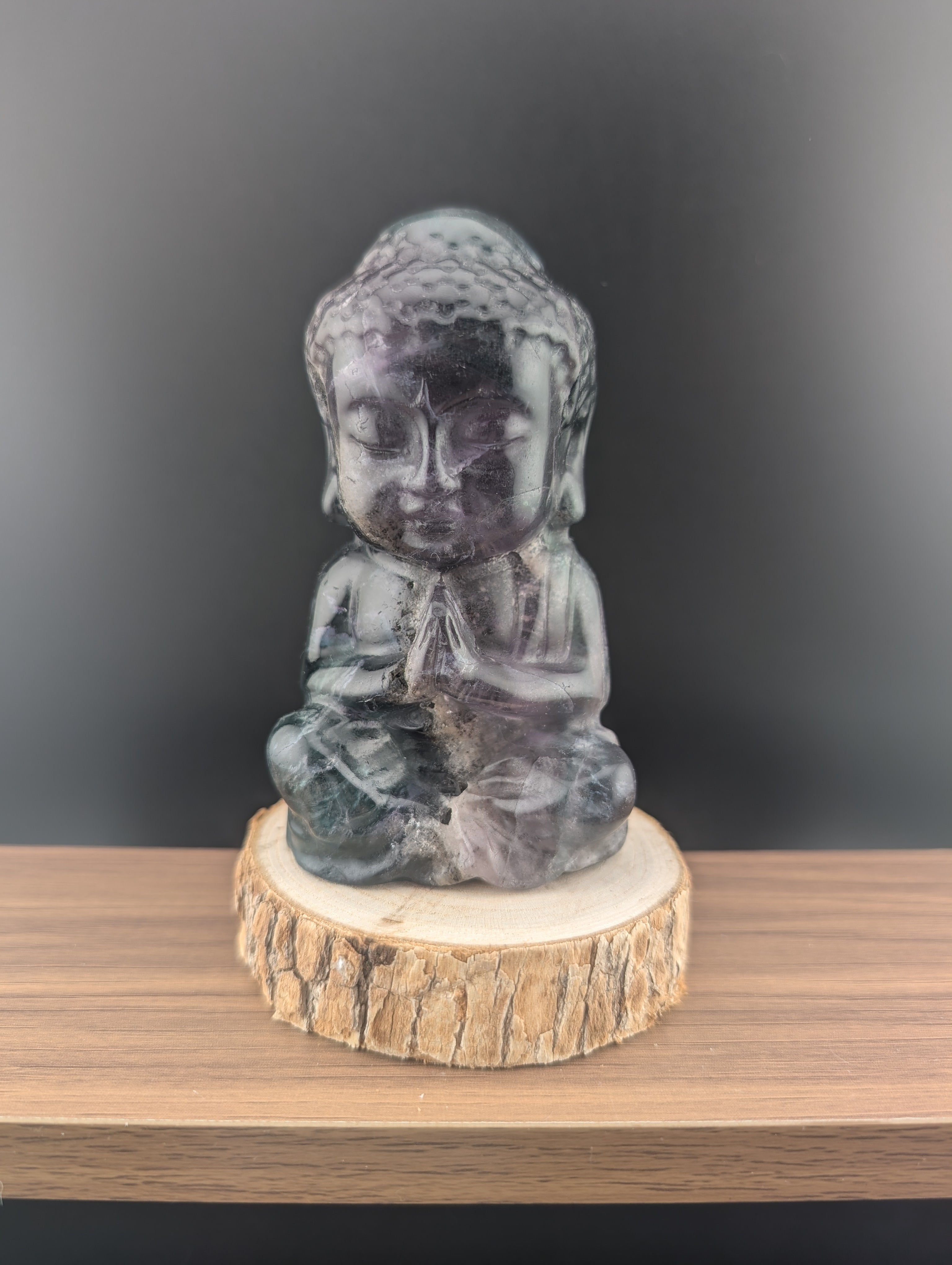 Fluorit Buddha