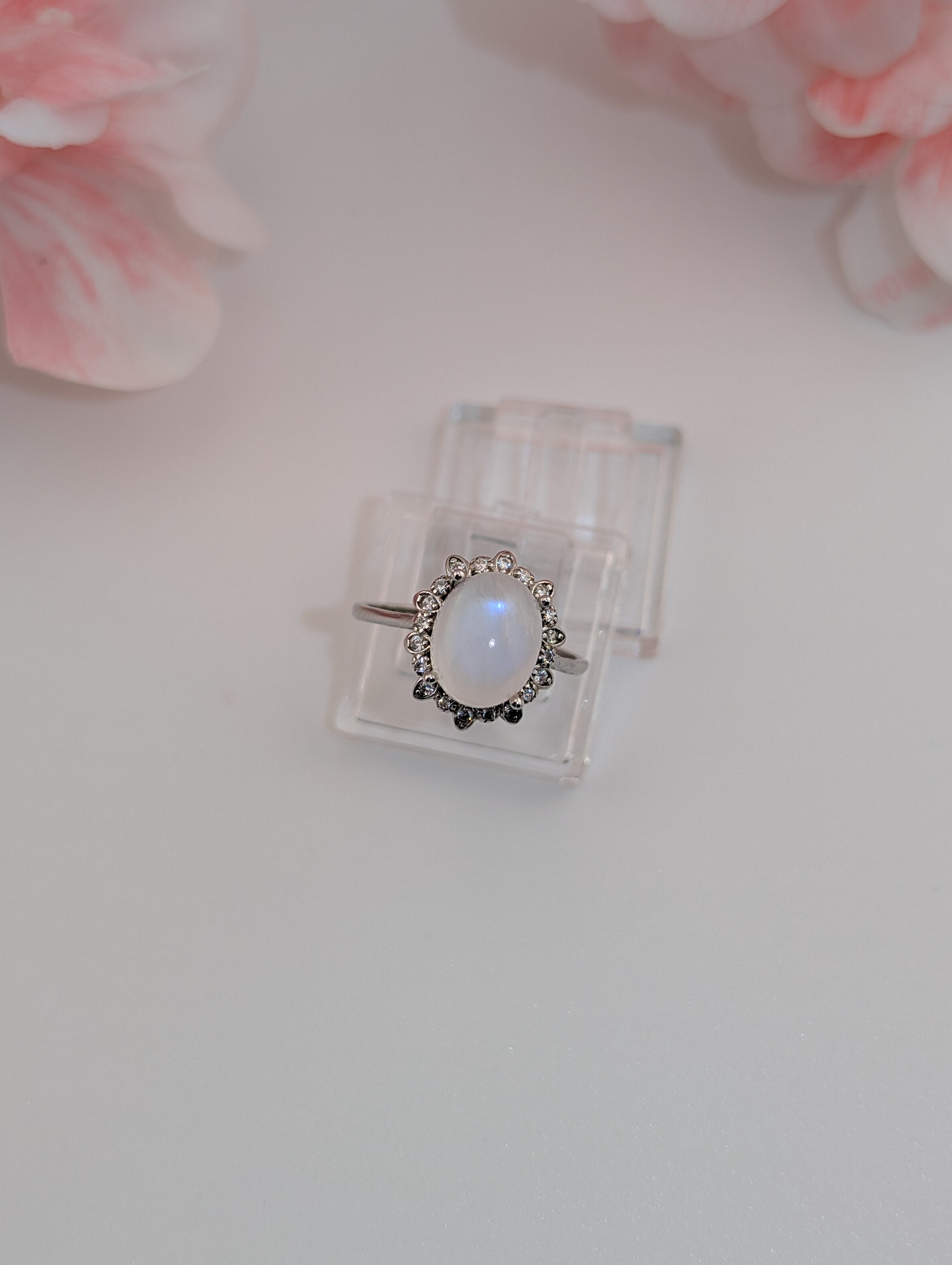 Mondstein Ring S925