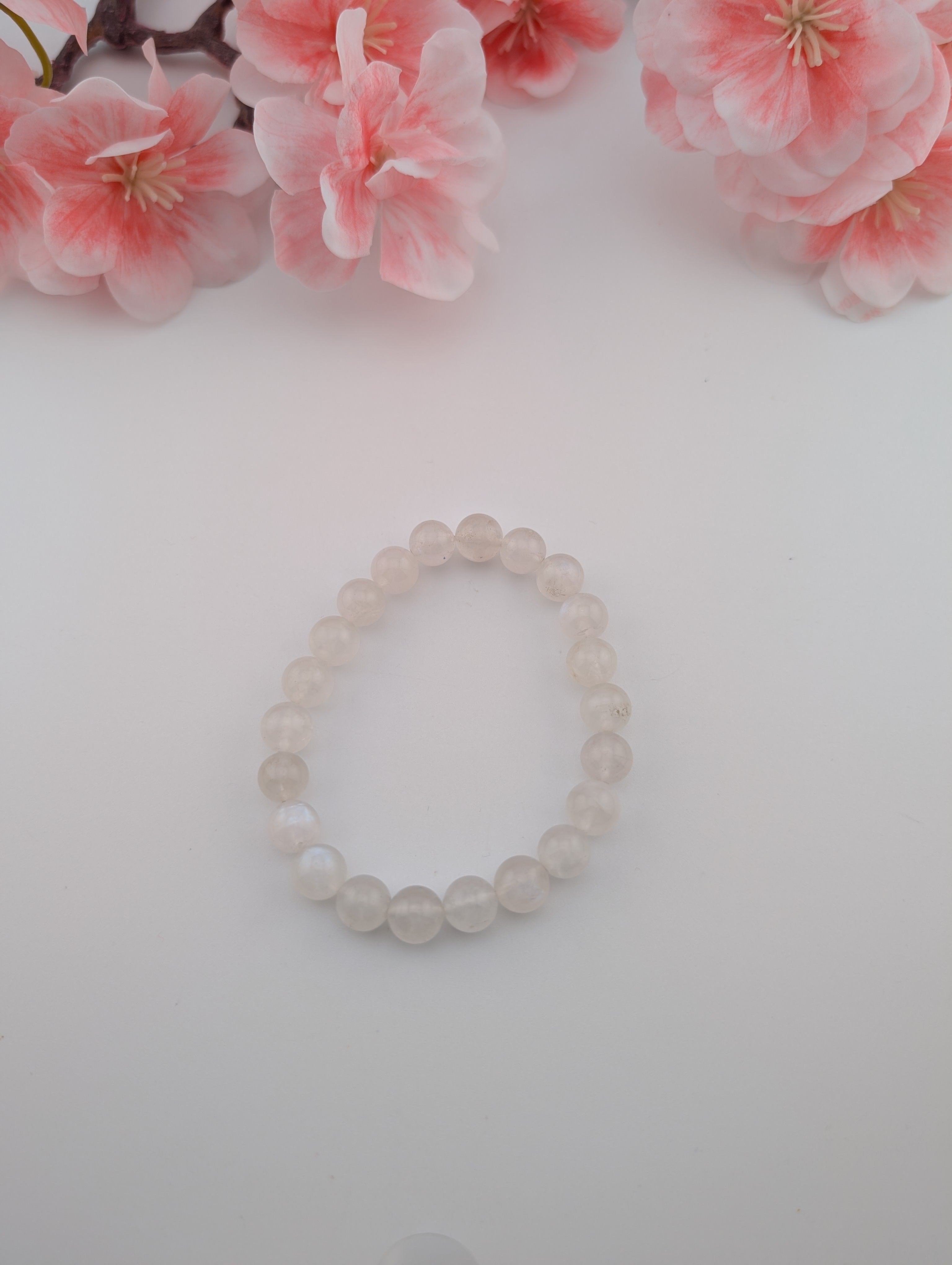 Mondstein Armband 8 mm