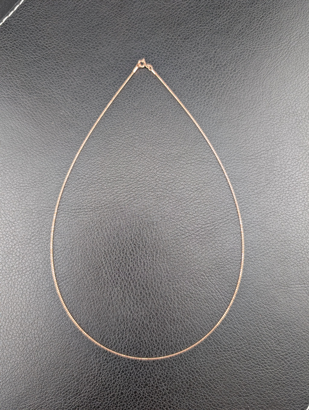 Kette S925 rosegold 45 cm