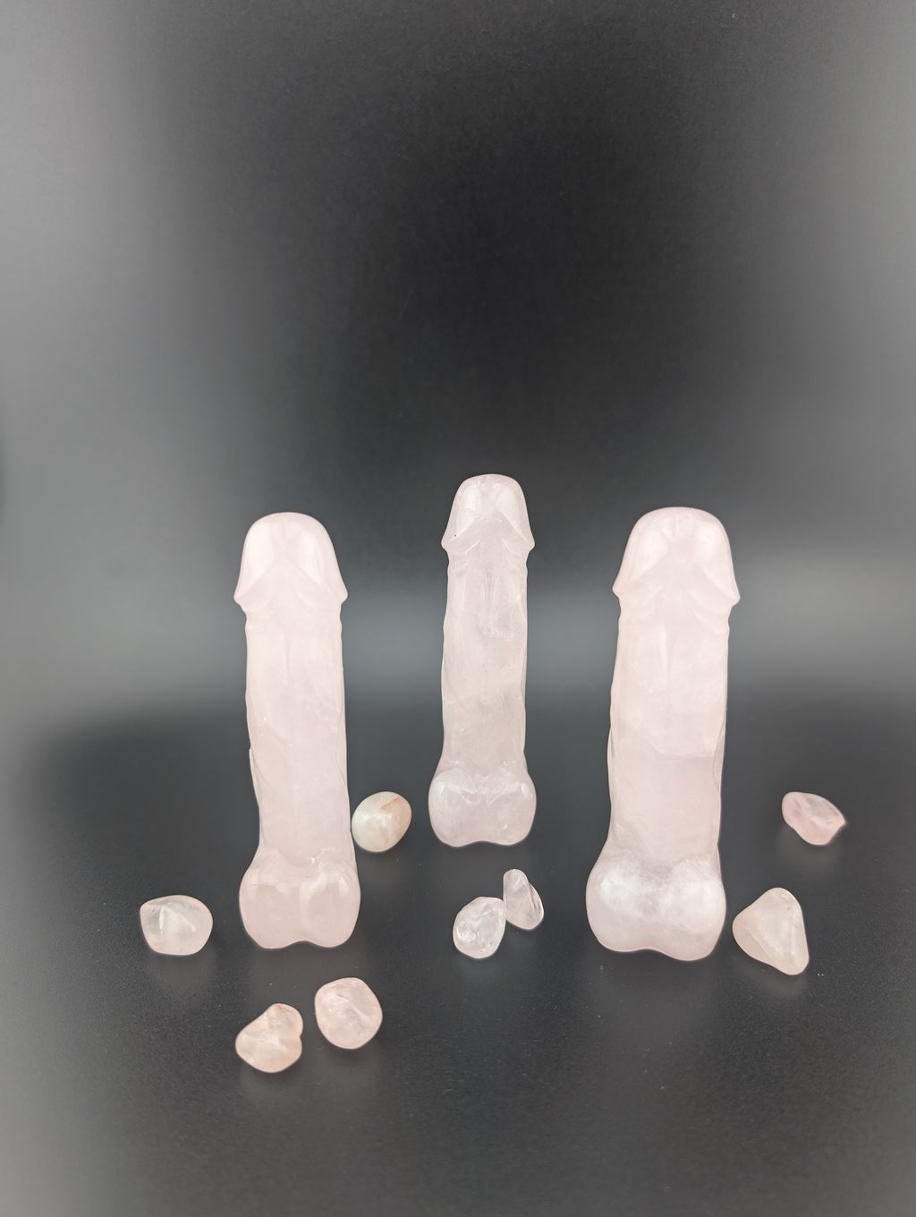 Rosenquarz Phallus 18+