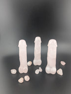 Rosenquarz Phallus 18+