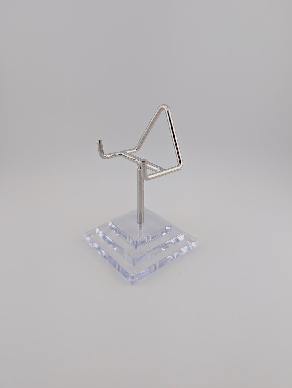 Kristallhalter silber/Acryl