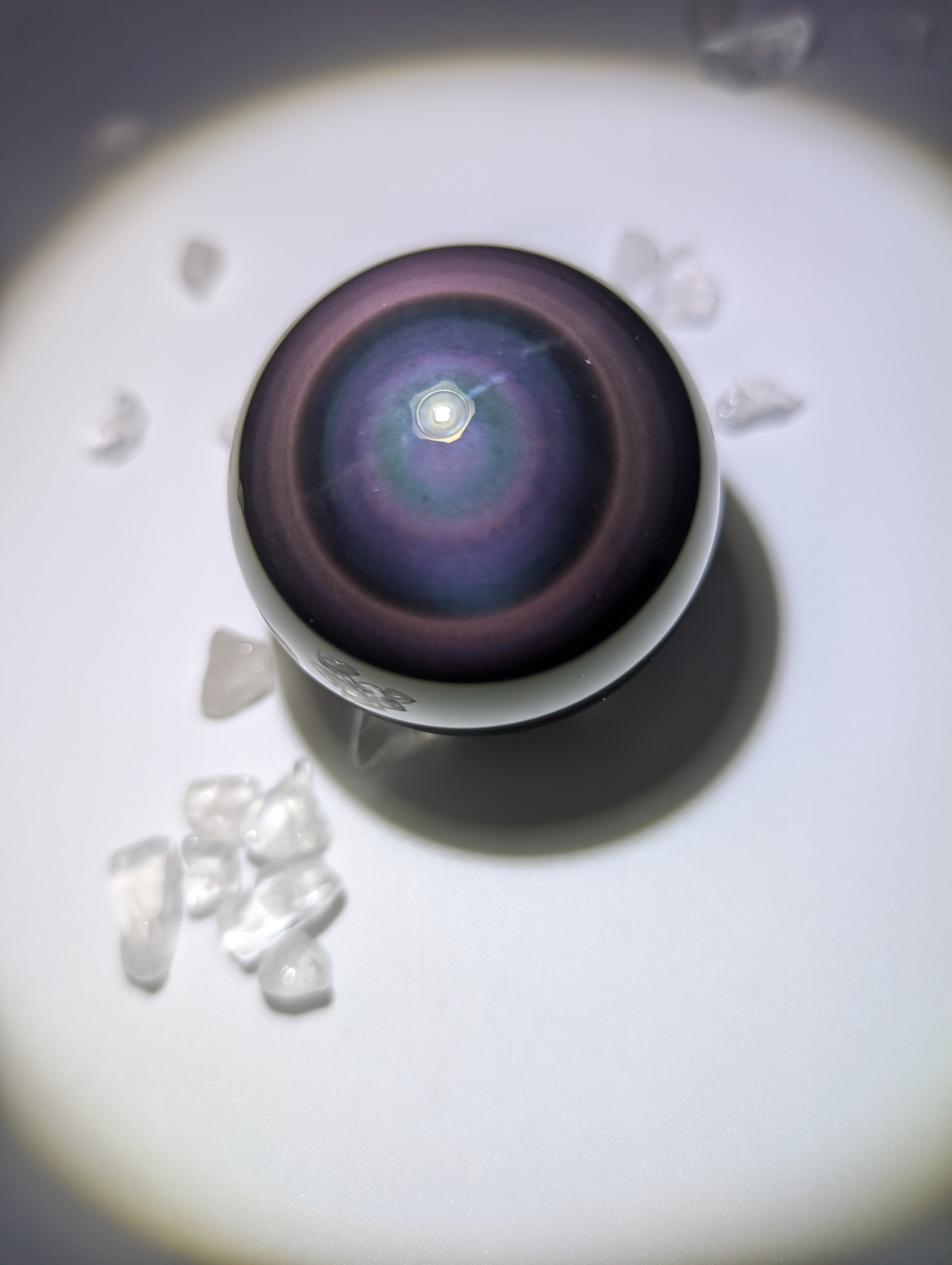 Regenbogen Obsidian