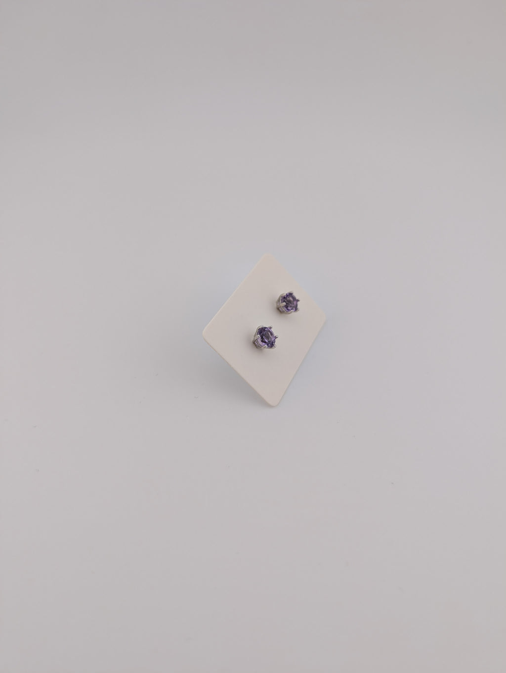 Amethyst Ohrstecker S925