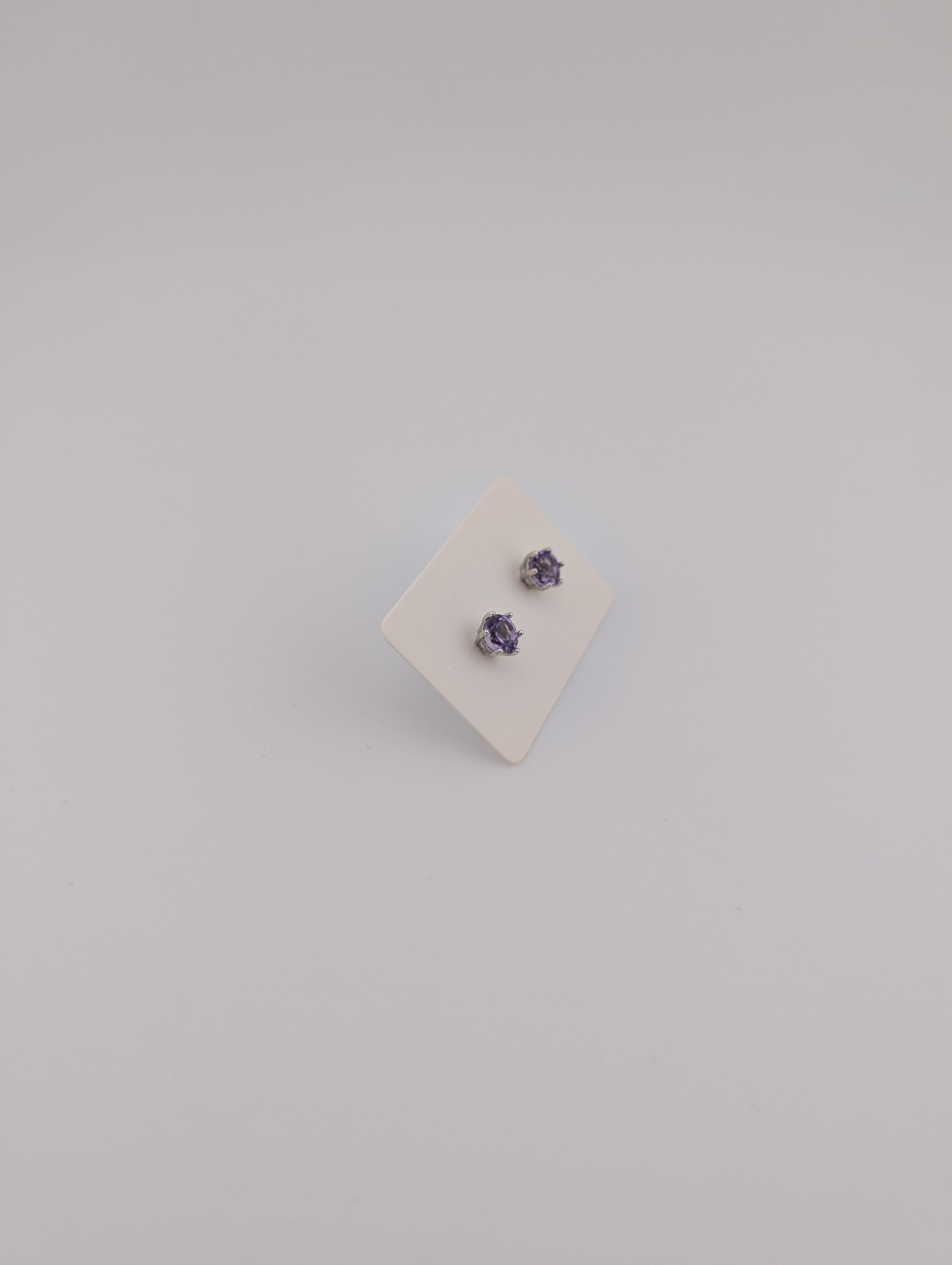 Amethyst Ohrstecker S925